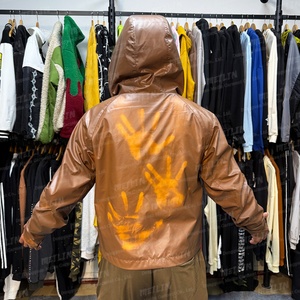 Custom Best Quality Waterproof Coat Outdoor Wear Fabric Heat Reactive <b>Jackets</b> <b>for</b> <b>Men</b> Windbreaker Heat Reactive <b>Jacket</b> - Product Image 2