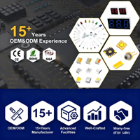 JINGLEIKE F8 8mm LED blanc froid, bleu, vert, rouge, jaune, clair, super lumineux, diodes électroluminescentes pour chapeau, lampe d'accentuation