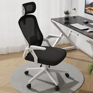 Giá rẻ nội thất văn phòng điều hành nhân viên ghế máy tính xoay lưới đầy đủ Ergonomic Ghế văn phòng với tựa đầu - Product Image 1