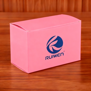 Custom High-End Double Insert Folder Hook Waterproof Matt Lamination Long Color Printing Durable <b>White</b> Cardboard Recyclable - Product Image 4