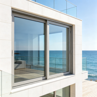 Ventanas Corredizas de Aluminio con Marco Estrecho y Gran Vista para Terraza, Jardín de Invierno o Patio
