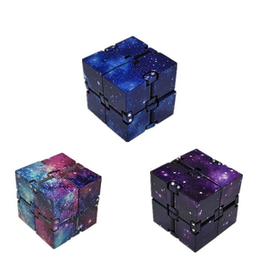 Đồ Chơi Ngầu Khối Lập Phương Vô Cực EDC Khối Lập Phương Vô Cực Khối Lập Phương Vô Cực Kỳ Diệu Bằng Nhôm Màu Hồng - Product Image 2