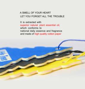 Vente en gros de désodorisant en papier pour voiture <span class=keywords><strong>parfum</strong></span>é bio naturel bon marché - Product Image 6