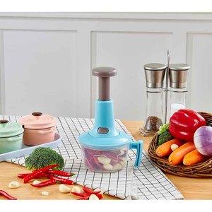 Hachoir manuel à viande et légumes pour cuisine, presse-légumes à pousser pour <span class=keywords><strong>ail</strong></span> et oignon - Product Image 3