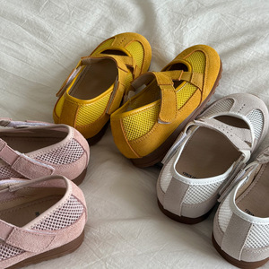 <span class=keywords><strong>Scarpe</strong></span> da Balletto Mary Jane Estive per Ragazze, Stile Coreano, con Pannello in Rete Traspirante, Chiusura a Strappo, Suola Morbida Antiscivolo - Product Image 5