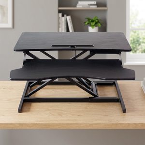 Modern Metal Foldable Height Adjustable Freestanding Commercial <b>Office</b> <b>Standing</b> <b>Desk</b> on -Desktop PM-XY01 - Product Image 4