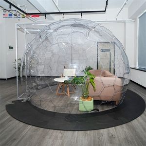 NEW Hotel Luxury Igloo Tent Outdoor Transparent <strong>Safari</strong> Glamping Tent Geodesic Domes for Sale - Product Image 3