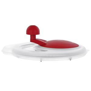 Essoreuse à salade Westmark Fortuna rouge et blanche en plastique, diamètre 20 cm, pour usage en cuisine - Product Image 1