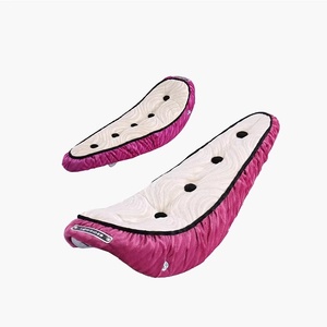 อุปกรณ์เสริม<span class=keywords><strong>จักรยาน</strong></span> 4OEM Lowrider Retro Bicycle Harley West Coast ที่นั่งจักรยานแบบ Color Block สีพื้น ที่นั่งขนสัตว์เทียม - Product Image 3