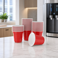 Gelas Plastik Sekali Pakai 2oz/60ml Langsung dari Pabrik, untuk Minuman Shot, Pengujian Rasa Minuman, Minuman Acara Pesta