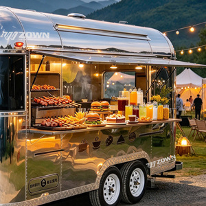 Chariot de présentation de crème glacée électrique mobile, utilisation en extérieur et en intérieur, résistant aux intempéries, équipement de service alimentaire durable, couleur personnalisable, luxe - Product Image 1
