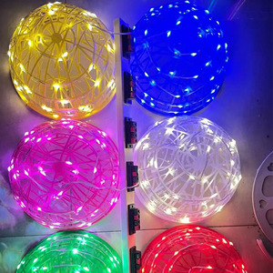 Bán buôn IP65 Led Ngoài Trời giáng sinh kỳ nghỉ Đèn trang trí không thấm nước chiếu sáng toàn cầu đầy màu sắc nho bóng đèn - Product Image 5