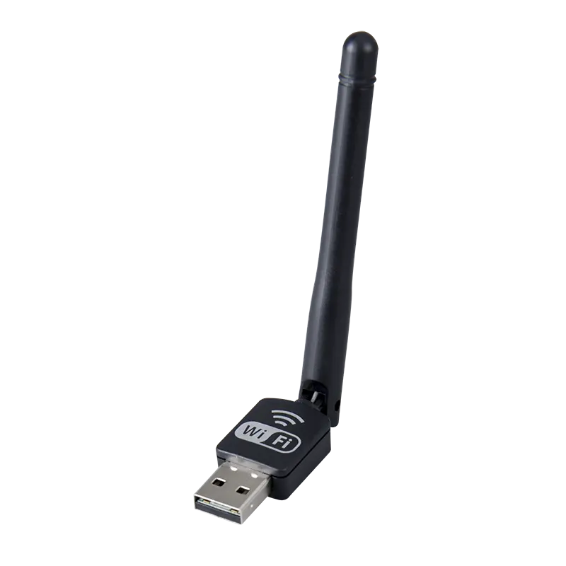 Netwerkkaart Wifi Dongle 150Mbs Draadloze Usb Adapter Met 2DBI Antenne