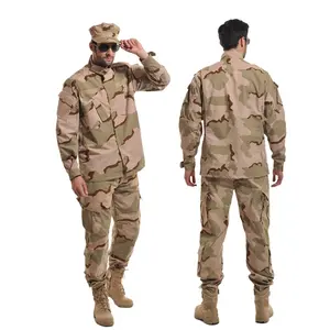 3 색 사막 전술 의류 이집트 전투 유니폼