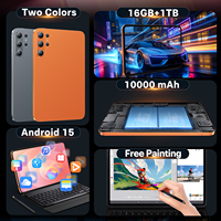 Tablette PC S26 5G Octa Core 16 Go + 1 To, Écran Capacitif 10,1 Pouces, MTK Android 15, Wi-Fi, 4G/3G GSM, Batterie 10000 mAh, Divertissement