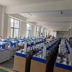 20W/30W/50W Fiber Laser Marking <b>Engraving</b> Cutting <b>Machine</b> Air Cooling System Metal Plastic Supports DXF DST Formats 20w/30w/50w/ - Product Image 2