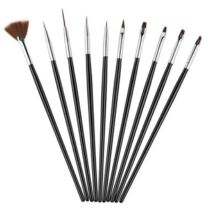 Wellflyer แปรงทำเล็บ <span class=keywords><strong>NABR</strong></span>-015แปรงขัดเล็บเจลอะคริลิค kolinsky แปรงไม้คุณภาพสูง - Product Image 3