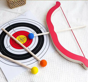 <span class=keywords><strong>Jouet</strong></span> <span class=keywords><strong>arc</strong></span> et flèche en <span class=keywords><strong>bois</strong></span> classique pour enfants ensemble de tir à l'<span class=keywords><strong>arc</strong></span> jeux de plein air pour enfants avec de bons cadeaux pour les enfants - Product Image 3