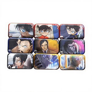 Caja Sorpresa Oficial y Genuina de Detective <span class=keywords><strong>Conan</strong></span>, Escena del Remanente de un Ojo, Insignia Metálica Cuadrada de Maternidad, Sorteo Sorpresa - Product Image 1