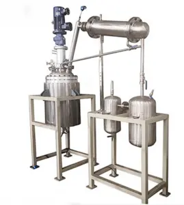 Pabrik CE 10L besi tahan karat otoklaf lab reaktor kontrol otomatis distilasi proses kimia pembuluh tekanan