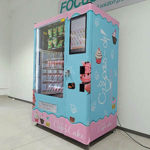 Focusvend 出来立てドーナツ自動販売機 自動ケーキディスペンサー グラブ＆ゴー セルフサービス ドーナツキオスク カード・NFCカード決済対応 - Product Image 6