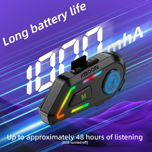 High Quality C5 Helmet Wireless Headphones 1000mAh Helmet <strong>Headset</strong> for Motorcycle and Bicycle Rider - Product Image 4