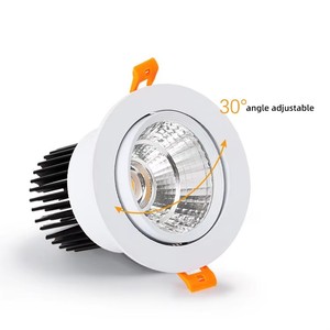 5W 10W 15W Decken-Spotlight Rahmenlos Schwarz Dekorativer Einbaustrahler <span class=keywords><strong>Mini</strong></span>-Gehäuse Spot-Licht Einbau-Hotel-<span class=keywords><strong>LED</strong></span>-COB-Downlight - Product Image 5