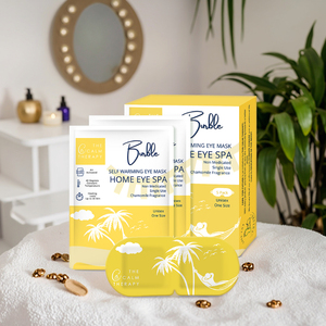 <span class=keywords><strong>Masque</strong></span> oculaire chauffant en coton parfumé à la camomille avec sangle élastique <span class=keywords><strong>pour</strong></span> hydrater les yeux, soulager la fatigue oculaire, <span class=keywords><strong>masque</strong></span> oculaire réutilisable - Product Image 1