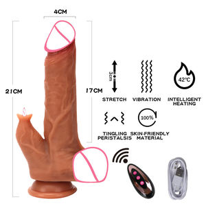 2024 Neuer Stoßvibrator 360° Rotierender <span class=keywords><strong>Dildo</strong></span> Starker Realistischer Ferngesteuerter Elektrischer Vibrator Schock-Vogel-<span class=keywords><strong>Dildo</strong></span> Wiederaufladbar - Product Image 1
