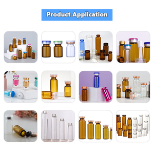 Hot lỏng tự động lọ nhỏ giọt chai bằng miệng chất lỏng xi-rô điền đóng nắp máy dán nhãn ổ đĩa điện PLC Core cho hóa chất - Product Image 6