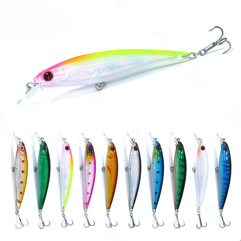 New 11cm/13.4g Fishing Lures Classic Style Minnow Fishing Bait Fishing Pesca Head Isca Artificial Glide Jerk Bait