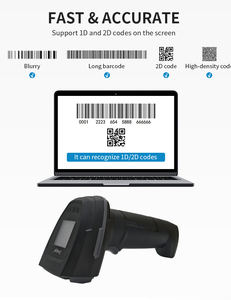 Lecteur de codes-barres 2D sans fil HC-880BP avec écran, adapté aux applications de vente au détail et d'entreposage - Product Image 5