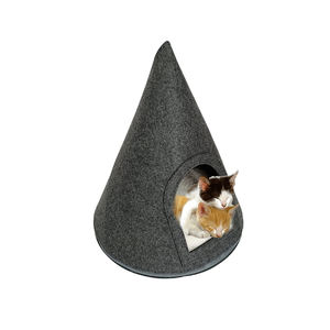 Handmade Foldable Removable Washable Portable Pet Cat Dog Bed with RPET Material and <b>Polyester</b> <b>Fill</b> Mechanical Wash - Product Image 4