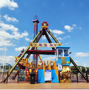 Manège Pirate Thrilling Ship, <span class=keywords><strong>Jeux</strong></span> <span class=keywords><strong>de</strong></span> Fête Foraine, Parc d'Attractions, Durable, en Fibre <span class=keywords><strong>de</strong></span> Verre et Métal, Capacité 40 Personnes, Extérieur, 37KW, 380V/220V - Product Image 1