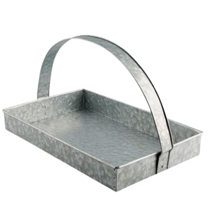 Décoration de table Plateau de service galvanisé ustensiles de cuisine Hôtels et Restaurants Plateau de service alimentaire à prix abordable - Product Image 6