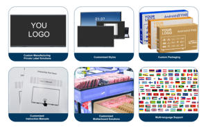 Tableau blanc interactif intelligent tout-en-un, écran tactile, équipement éducatif, panneau plat pour l'enseignement en classe, à l'université - Product Image 4