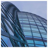 Fournisseur chinois de murs-rideaux en verre aluminium double vitrage, façade de bâtiment réfléchissante