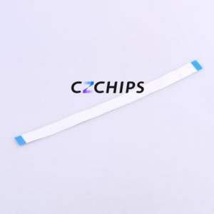 JS05A-30P-250-4-8 FFC Cable (Flexible Flat Cable) P=0.5mm Connector 30P 0.5mm 0.3mm Non-Inverting - Product Image 2