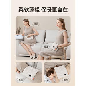 Zixi Graphene Hot Water Bottle, Rechargeable Hand <b>Warmer</b>, Waterless, Explosion-proof <b>Leg</b> <b>Warmer</b>, Electric Hand <b>Warmer</b> for Women - Product Image 4