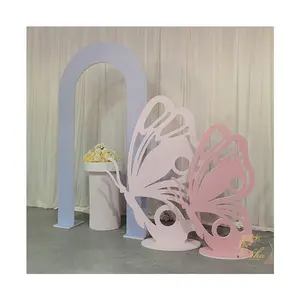 Birthday Acrylic Backdrop Stand Butterfly Backdrop Stand Decorations for Events Party Supplies
