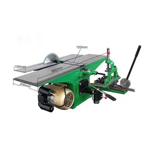 220V multi function table planer all copper motor high efficiency Industrial grade Woodworking planer equipment hot selling