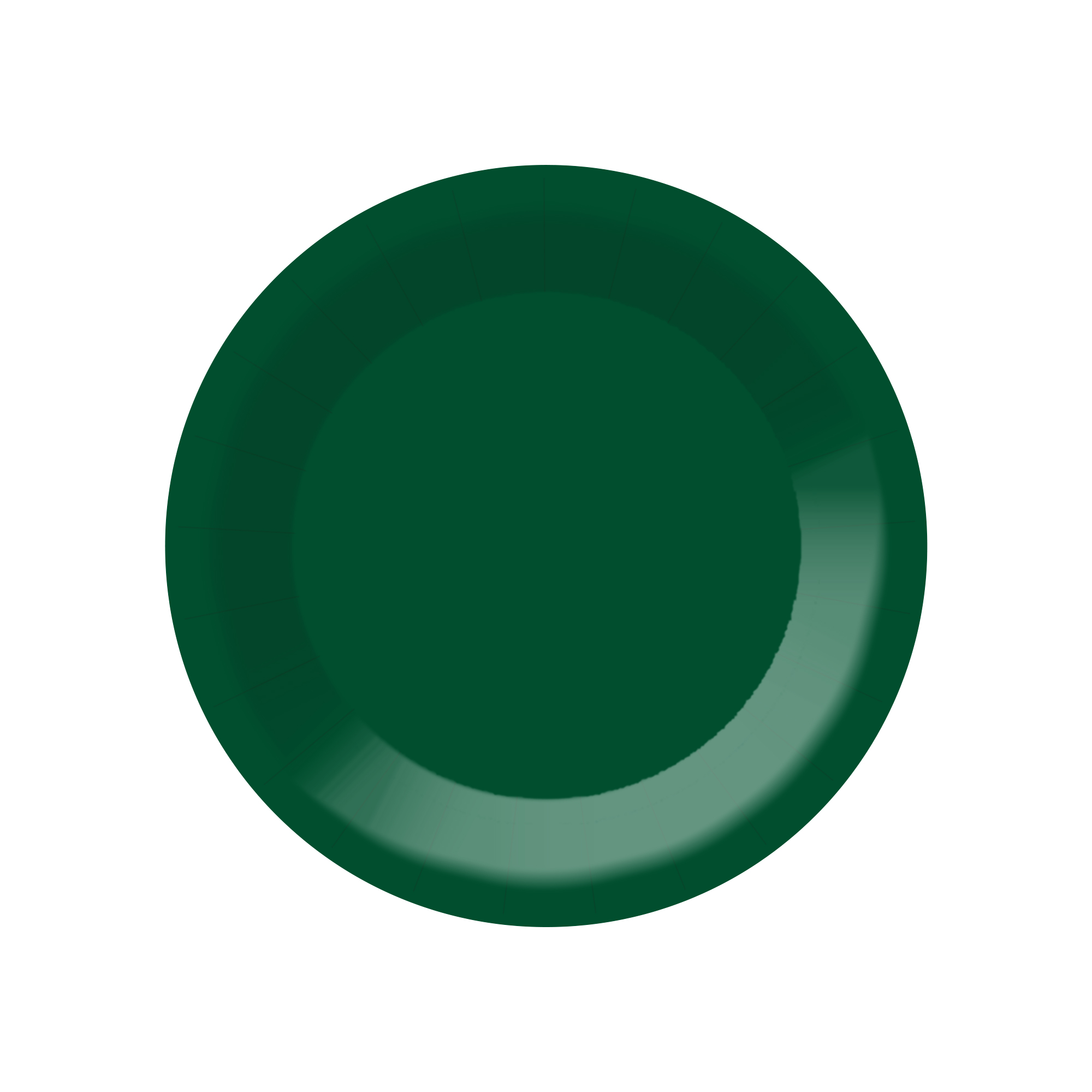 Plato de papel de 9 pulgadas * 8 piezas