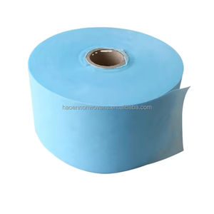Bahan baku 100 pp kain Nonwoven spunboned untuk masker wajah bedah bukan tenunan <span class=keywords><strong>Earloop</strong></span> kustom - Product Image 2