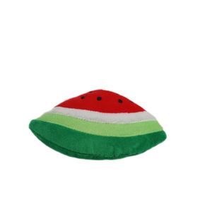 Commercio all'ingrosso <span class=keywords><strong>Pet</strong></span> fornitore di peluche di frutta ripiena fragola anguria giocattoli cigolanti chewing cane giocattoli all'aperto spiaggia Picnic in estate - Product Image 4