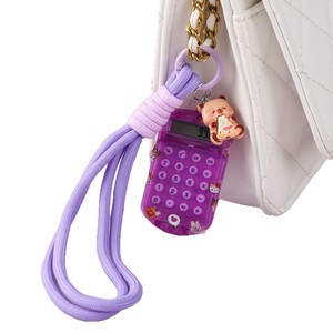 <span class=keywords><strong>Calculadora</strong></span> Mini Transparente de Plástico con Correa de Mano y Adorno de Animal - Product Image 4