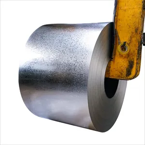 Tôle d'acier galvanisée de 4*8 pouces en bobine à bas prix Bobine d'acier galvanisé de 0.2mm * 1000mm bobine gi du fabricant