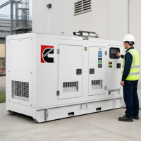 Générateur diesel de type ouvert super silencieux, alimenté par un moteur Cummins Weichai Yuchai Shangchai SDEC, 560 kW 700 kVA 700 kW 800 kVA