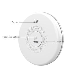 Détecteur <span class=keywords><strong>de</strong></span> fumée photoélectrique SD-439A-RF avec batterie RF interconnectée DC3V, alarme 85 dB, plastique ABS - Product Image 4