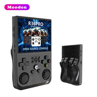 Console de jeu portable Mooden R36 Pro L, écran 3,5 pouces, 64 Go, console de jeu vidéo portable rétro classique pour PSP