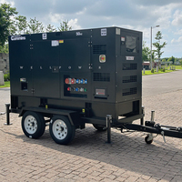 Harga Genset Diesel Mobile Silent yang Dapat Disesuaikan 100Kva 200Kva 80Kva 50Kva 40Kw 30Kva 20Kw